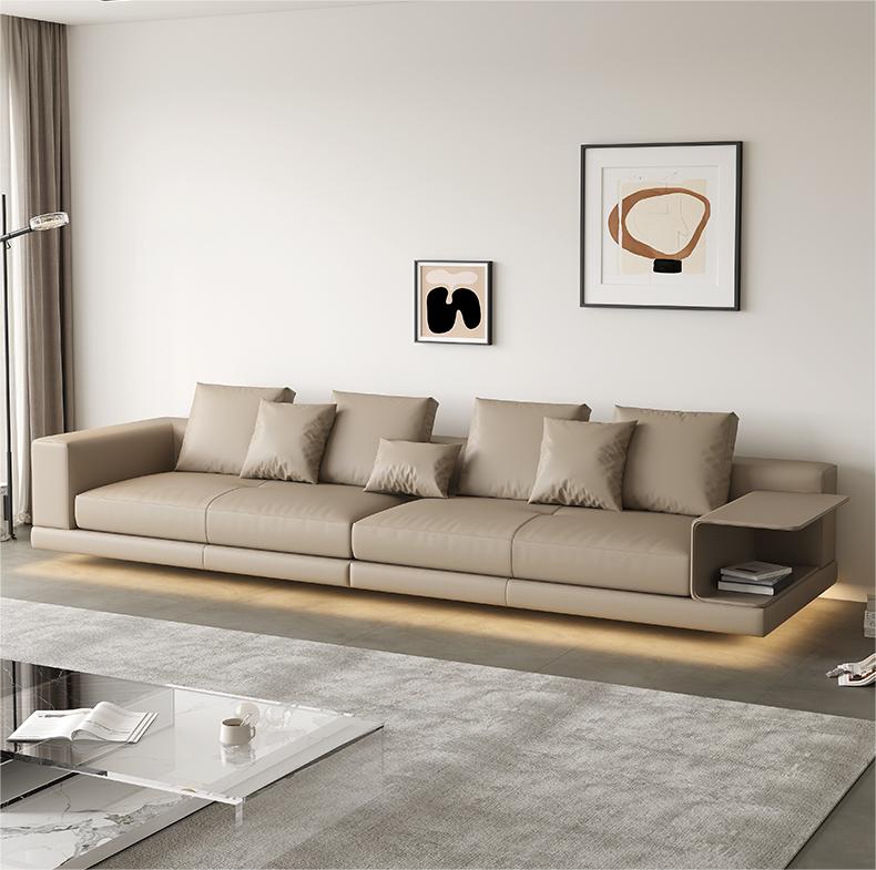 Best quality modern home furnitrue contemporary design leather sofa factory in China-interi furniture