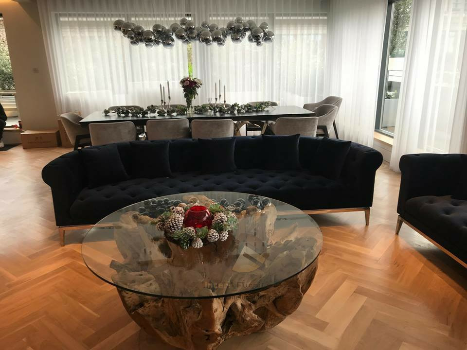 Modern Luxury Custom Villa Furniture Project For England Client