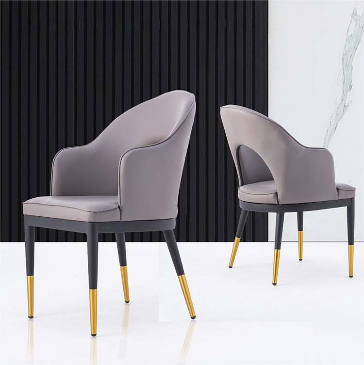 high class china made custom home furniture modern design contemporary dining chair supplier-interi furniture