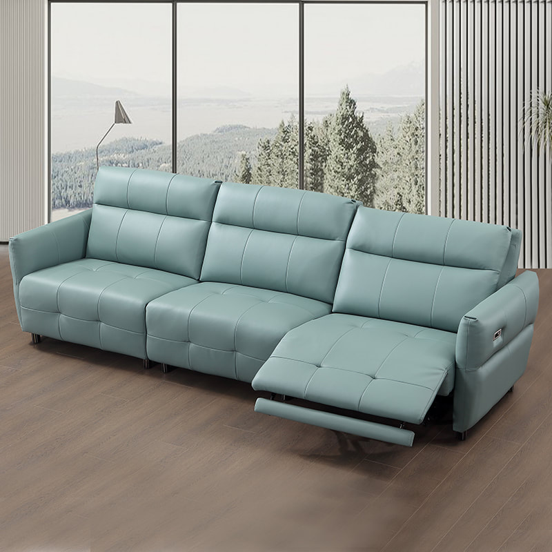 fashional luxury home furniture maker contemporary design modern leather functional sofa maker in China-interi furniture