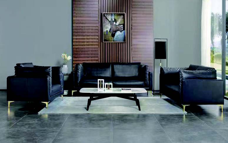 high end modern home furnitrue contemporary design leather sofa maker in China-interi furniture