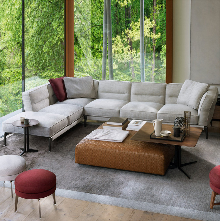 best sale luxury home furniture maker contemporary design modern fabric sofa maker in China-interi furniture