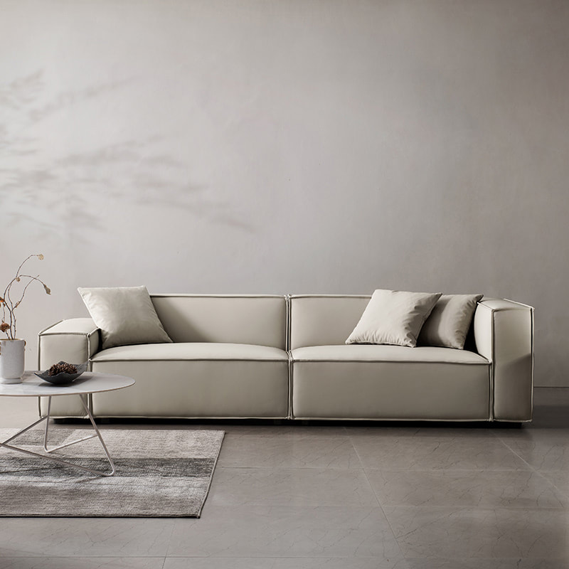 high end modern home furnitrue contemporary design leather sofa company in China-interi furniture