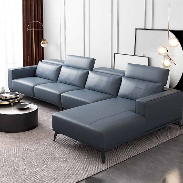best 10 modern home furnitrue contemporary design leather sofa maker in China-interi furniture