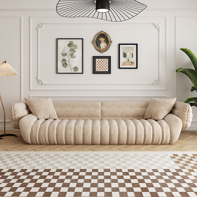 High quality modern home furnitrue contemporary design fabric sofa maker in China-interi furniture