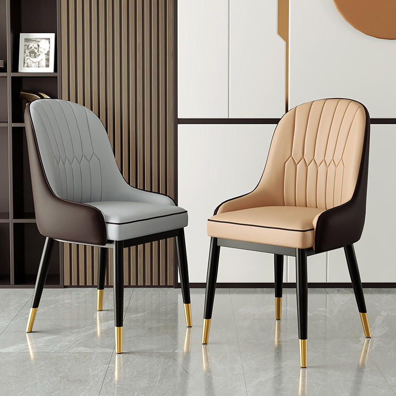 high class china made custom home furniture modern design contemporary dining chair supplier-interi furniture